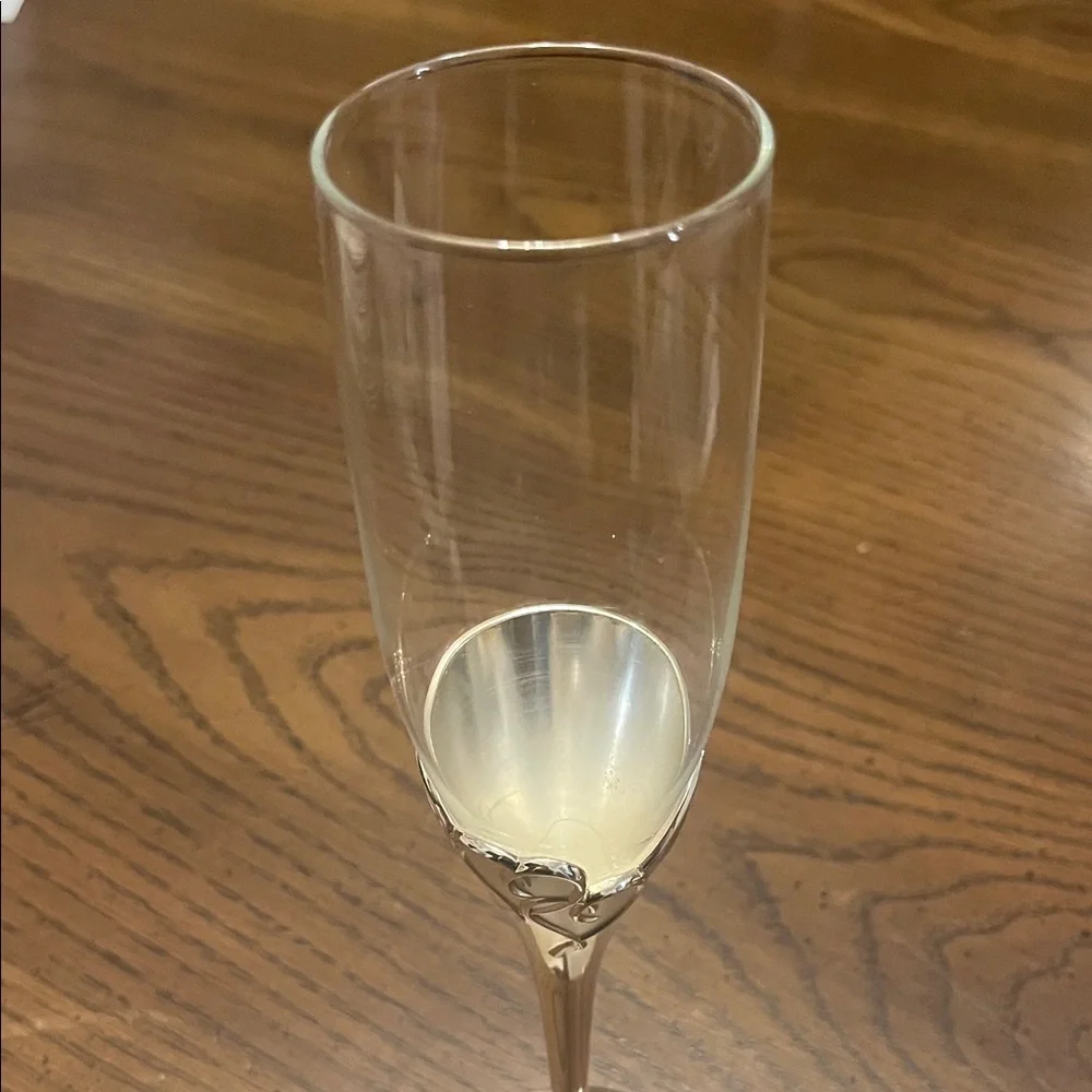 Lenox‎ True Love Silver Plated Champagne Flute